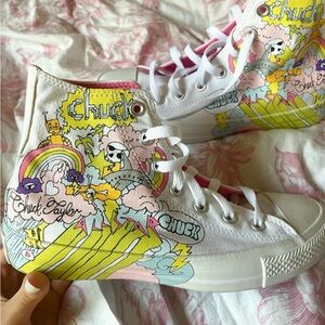 converse chuck taylors disney x notebook